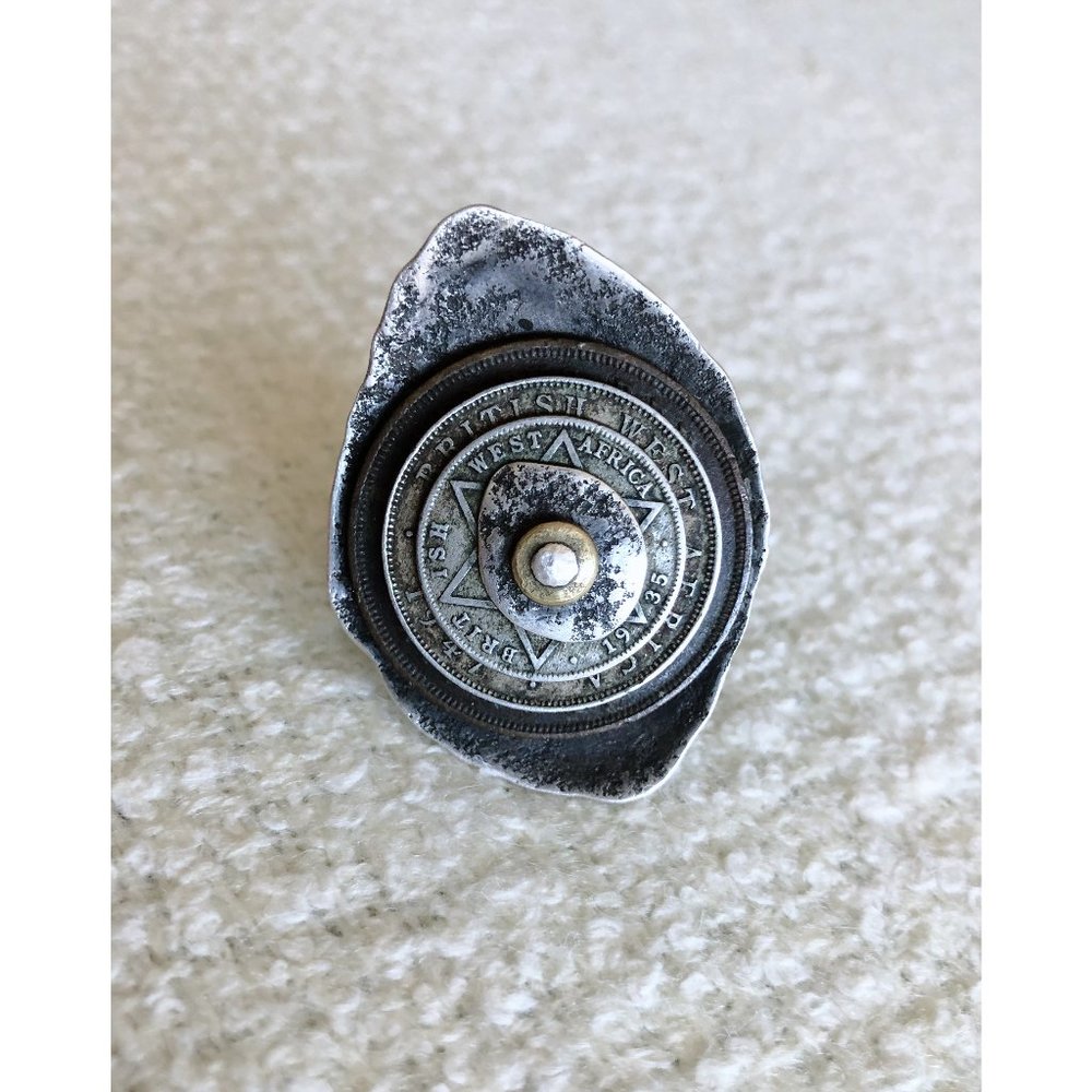 Desert Talismans Sterling Silver Amulet Ring Handmade OOAK